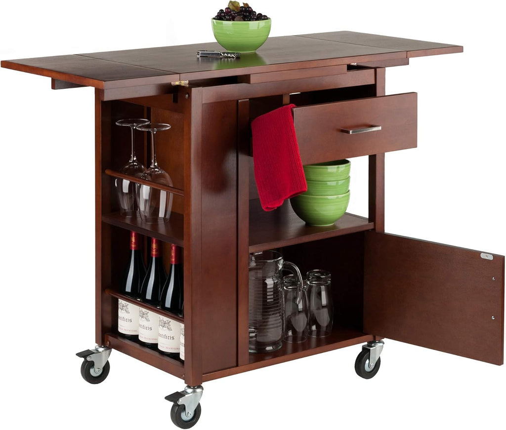 Walnut Kitchen Cart S181