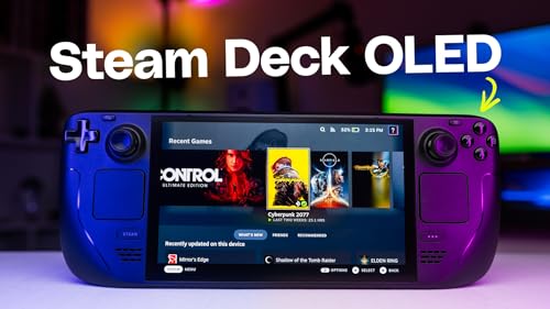 2TB Steam Deck OLED Handheld Gaming Console with Carrying Case E231