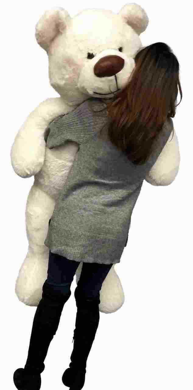 White 5 Feet Tall Plush Stuffed Animal F6740
