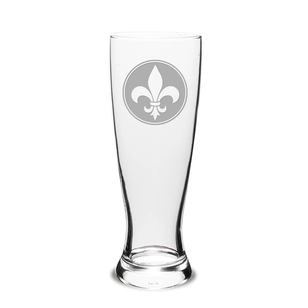 Deep Etched Beer Pilsner Glass R718535
