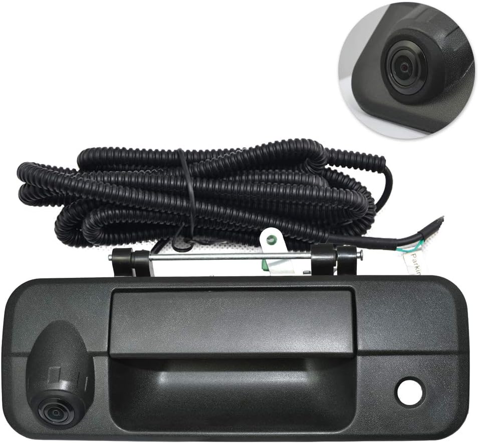 Black Tailgate Handle Backup Camera for Toyota Tundra 2007-2013 J648105