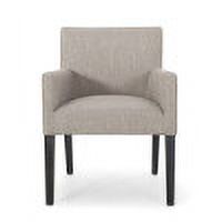 Light Gray Fabric Upholstered Armchair E58452