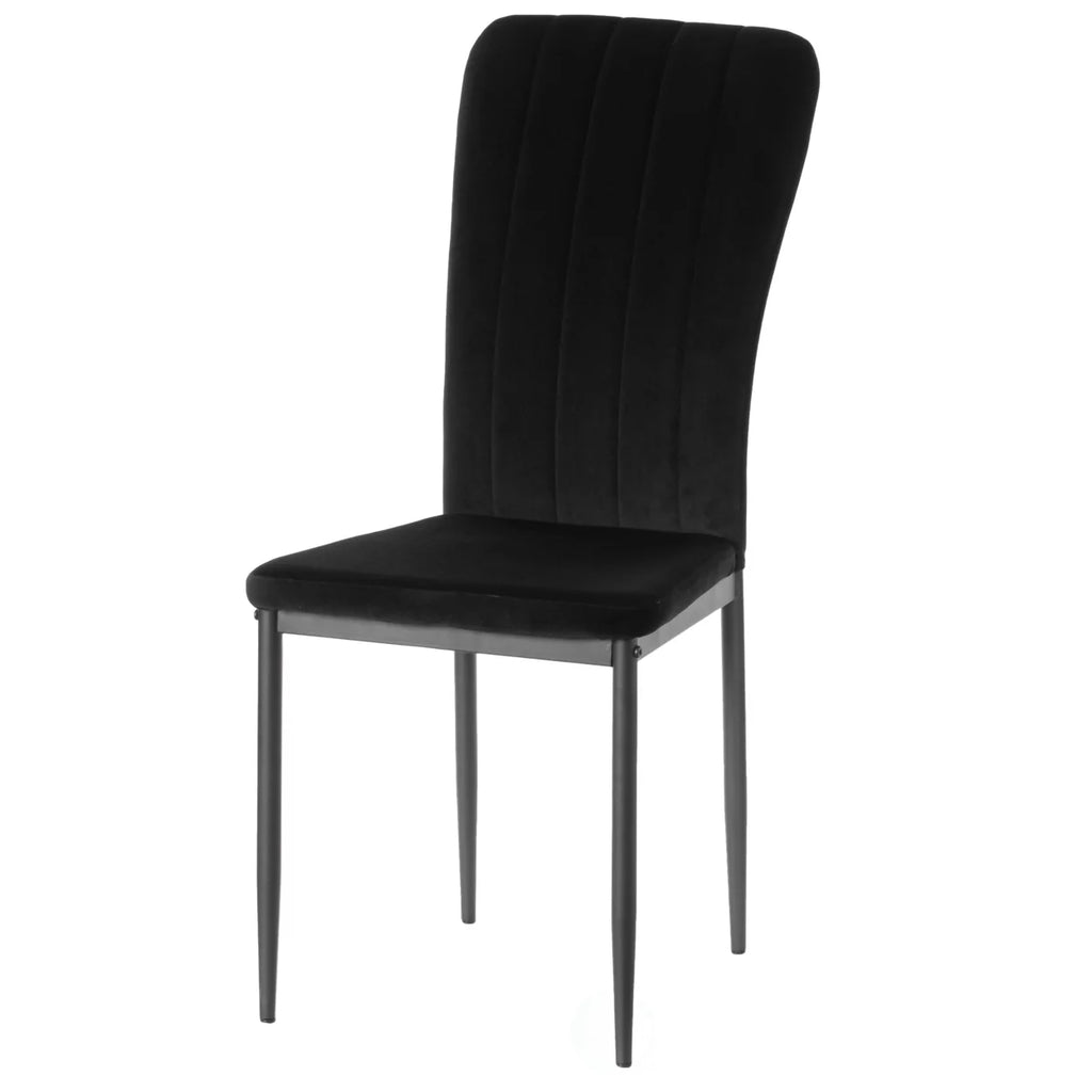 Tufted Velvet Upholstered Dining Chair U8657
