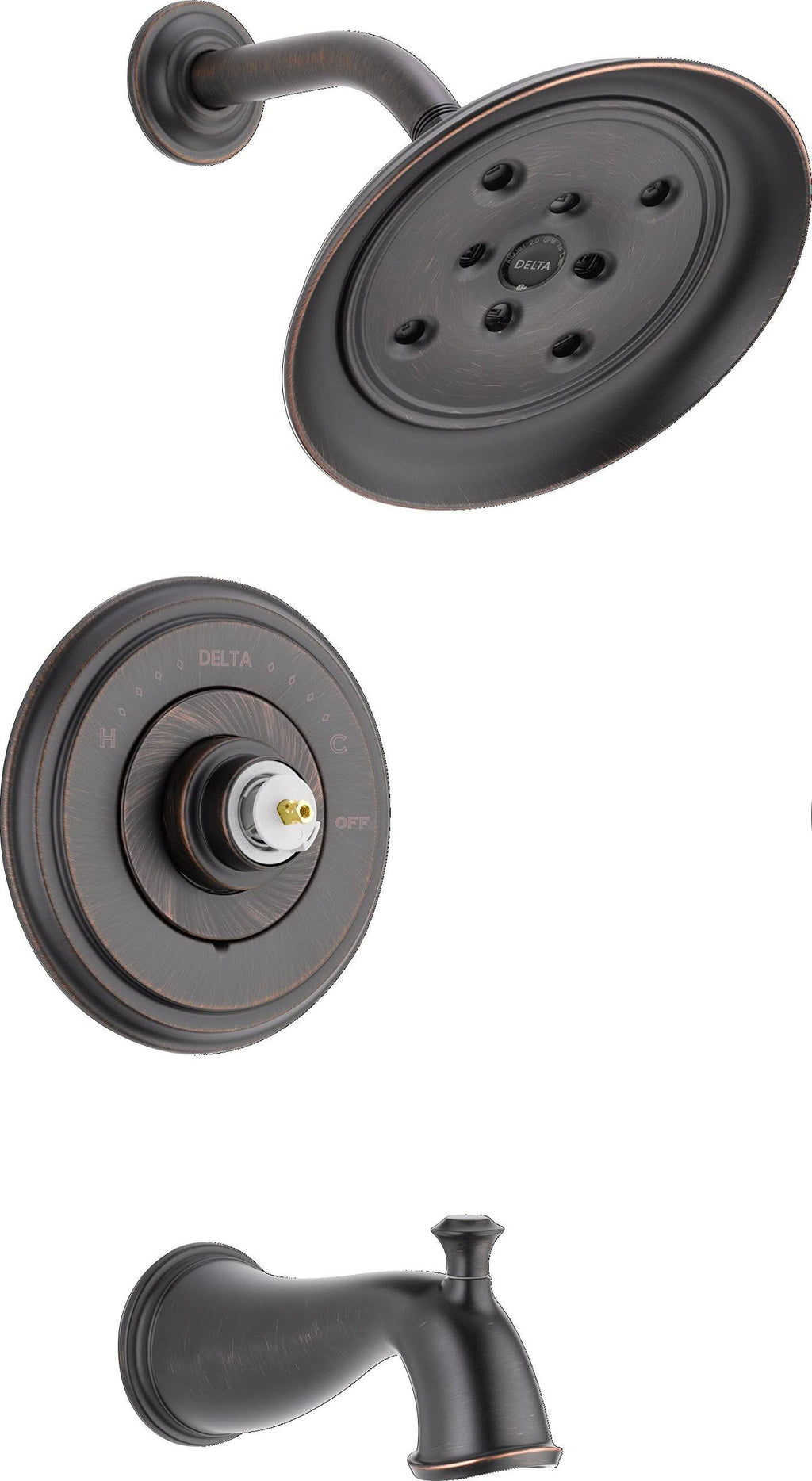 Venetian Bronze Tub & Shower Trim V5204