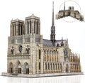 3D Puzzle Notre Dame de Paris Cathedral Model Kit, 293 Pieces B859548