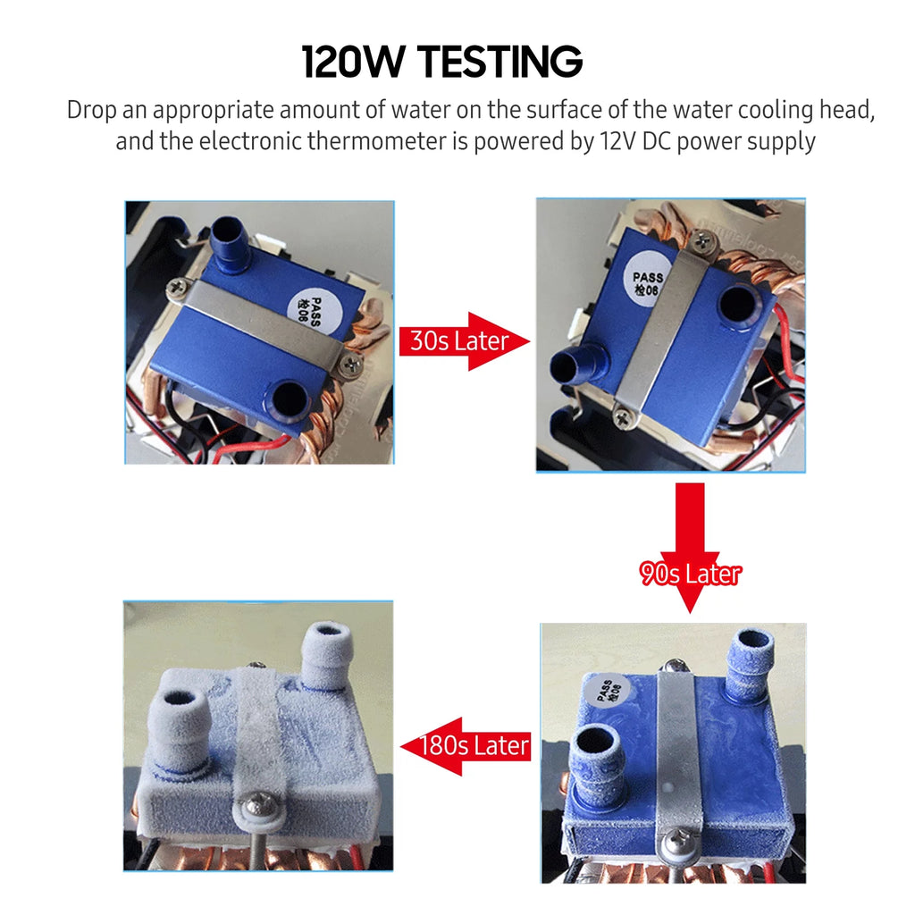 180W Semiconductor Refrigeration Aquarium Chiller for 40 Liters L324