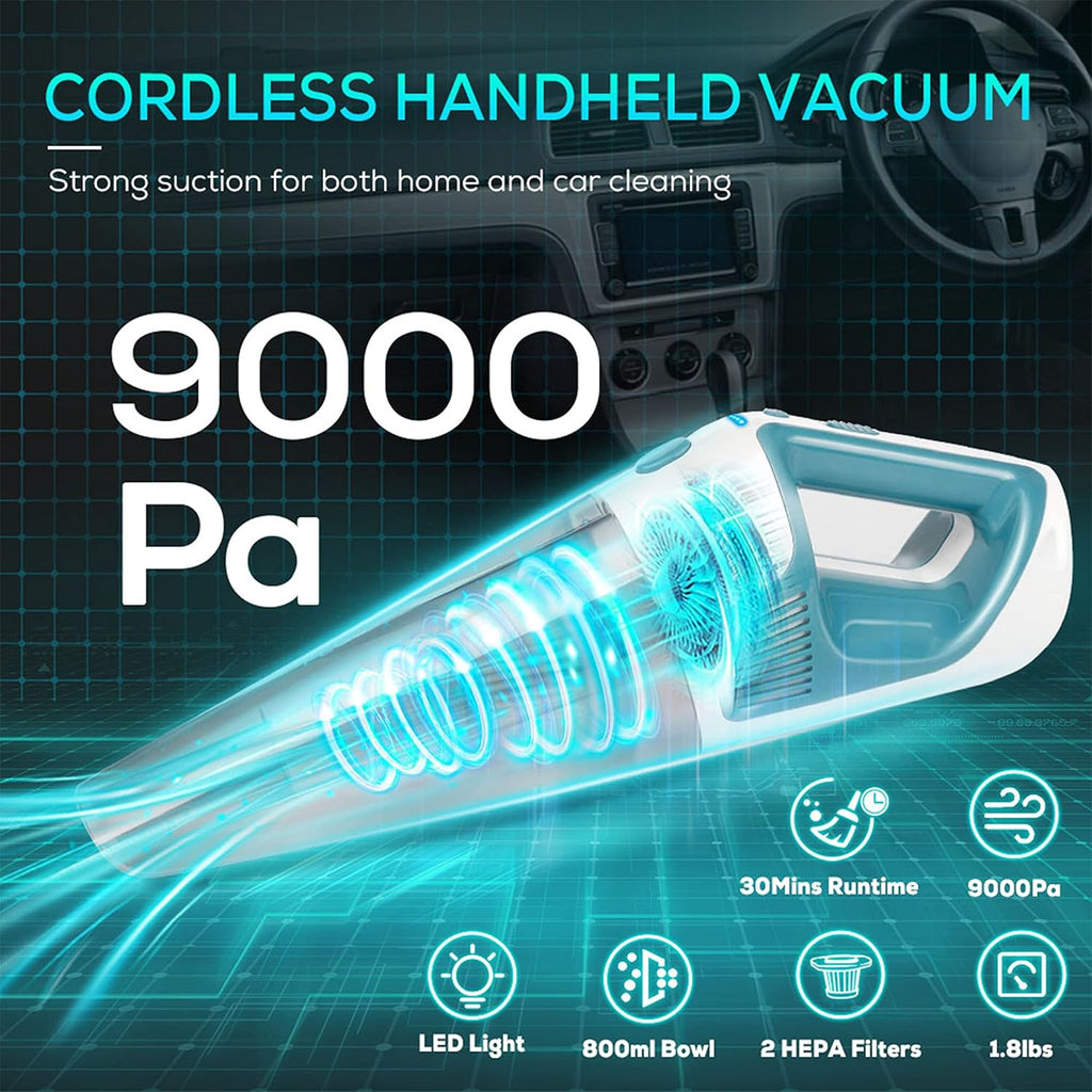 Cordless Handheld Vacuum Cleaner 9000PA B35664