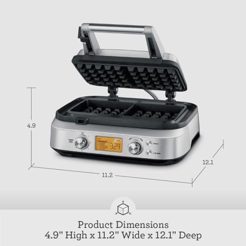 Stainless Steel 2 Slice Waffle Maker H664165