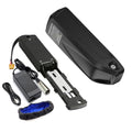 Black 48V 20Ah Electric Bicycle Lithium Battery with Charger G523