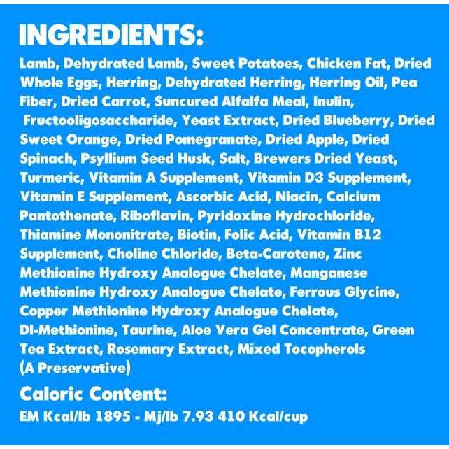 Grain Free Cat Dry Food Lamb & Blueberry N518685