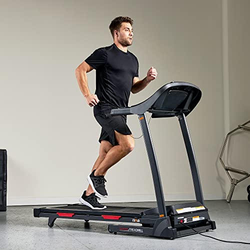 Folding Incline Treadmill with Pulse Sensors W981161