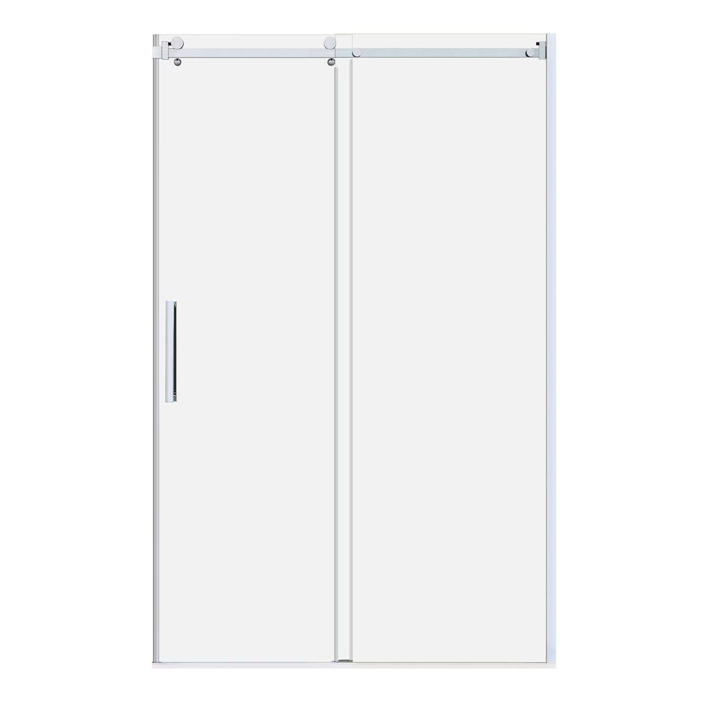 Semi-Frameless Sliding Shower Doors Chrome E859847