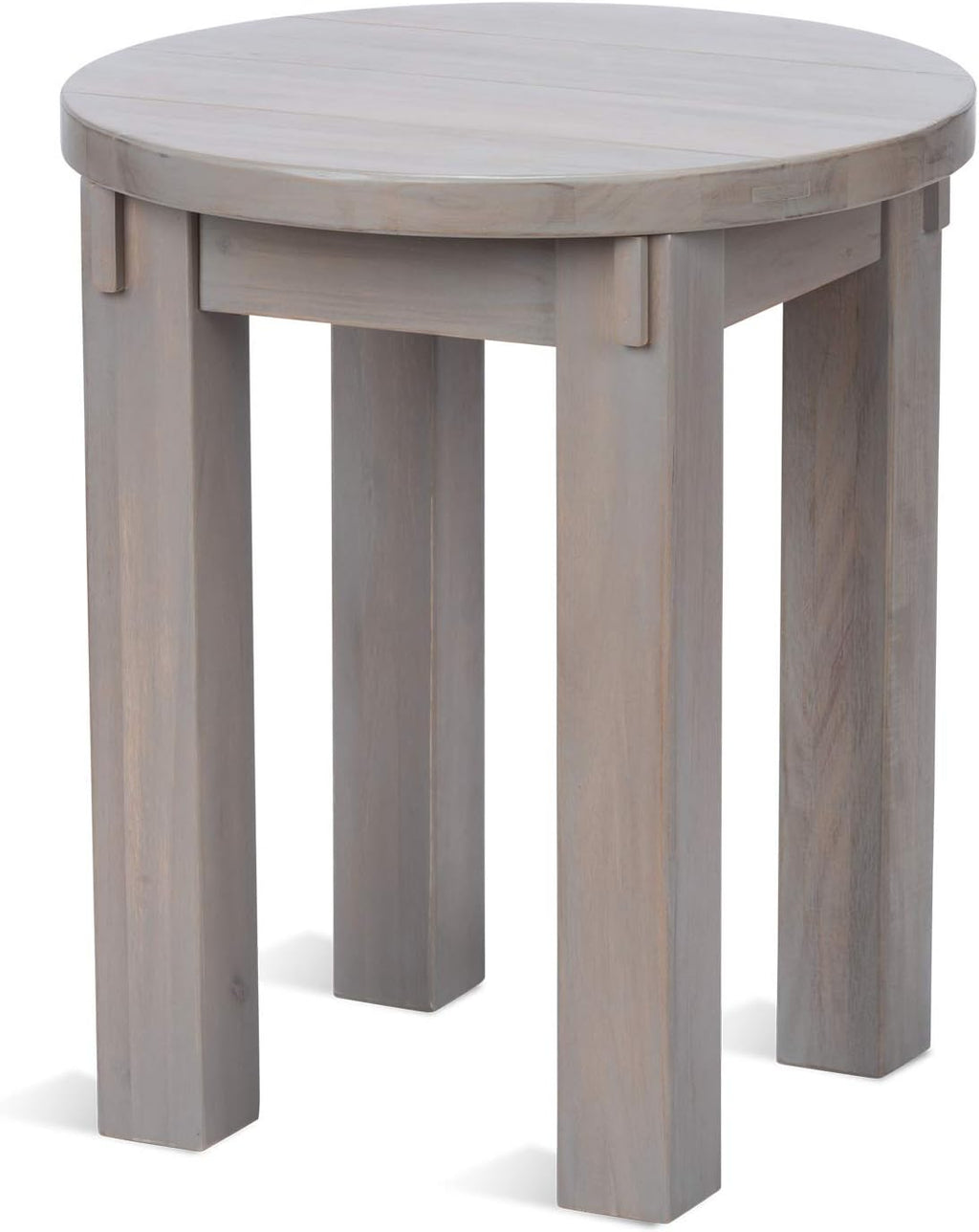 Acacia Wooden Round Side Table K7576