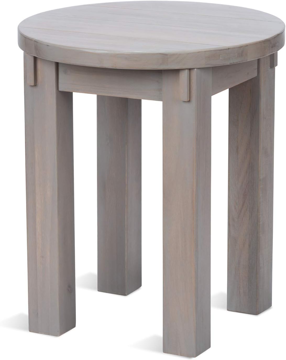 Acacia Wooden Round Side Table K7576