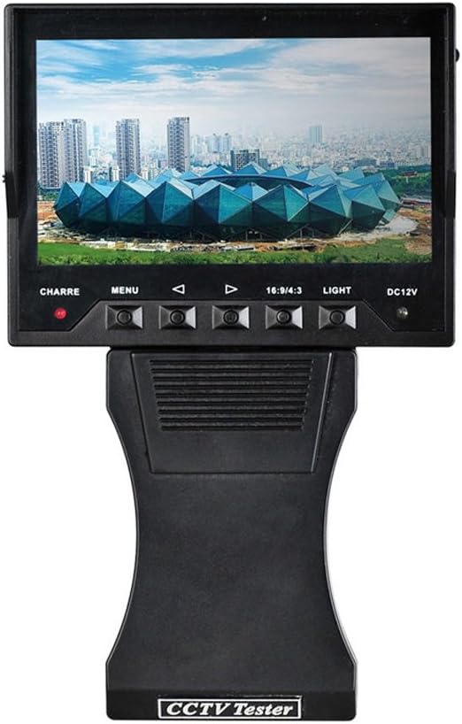 Handheld 4.3 TFT LCD CCTV Analog Camera Tester 12V Output RJ45 Cable Test Monitor Pack of 2 G11770
