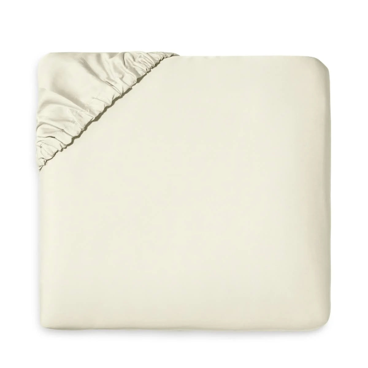 Grey Twin Cotton Fitted Sheet C346372