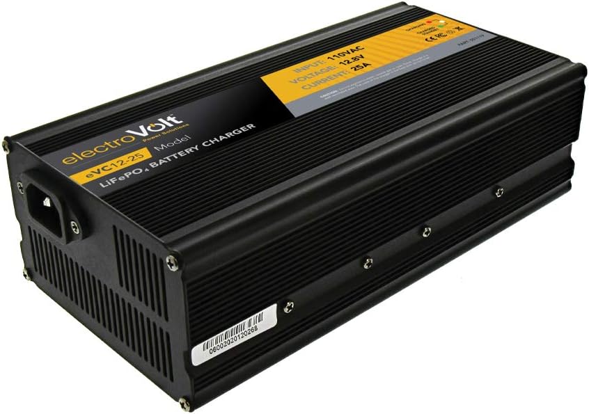 12.8V Li-ion LiFePO4 Battery Charger with Alligator Clips L351