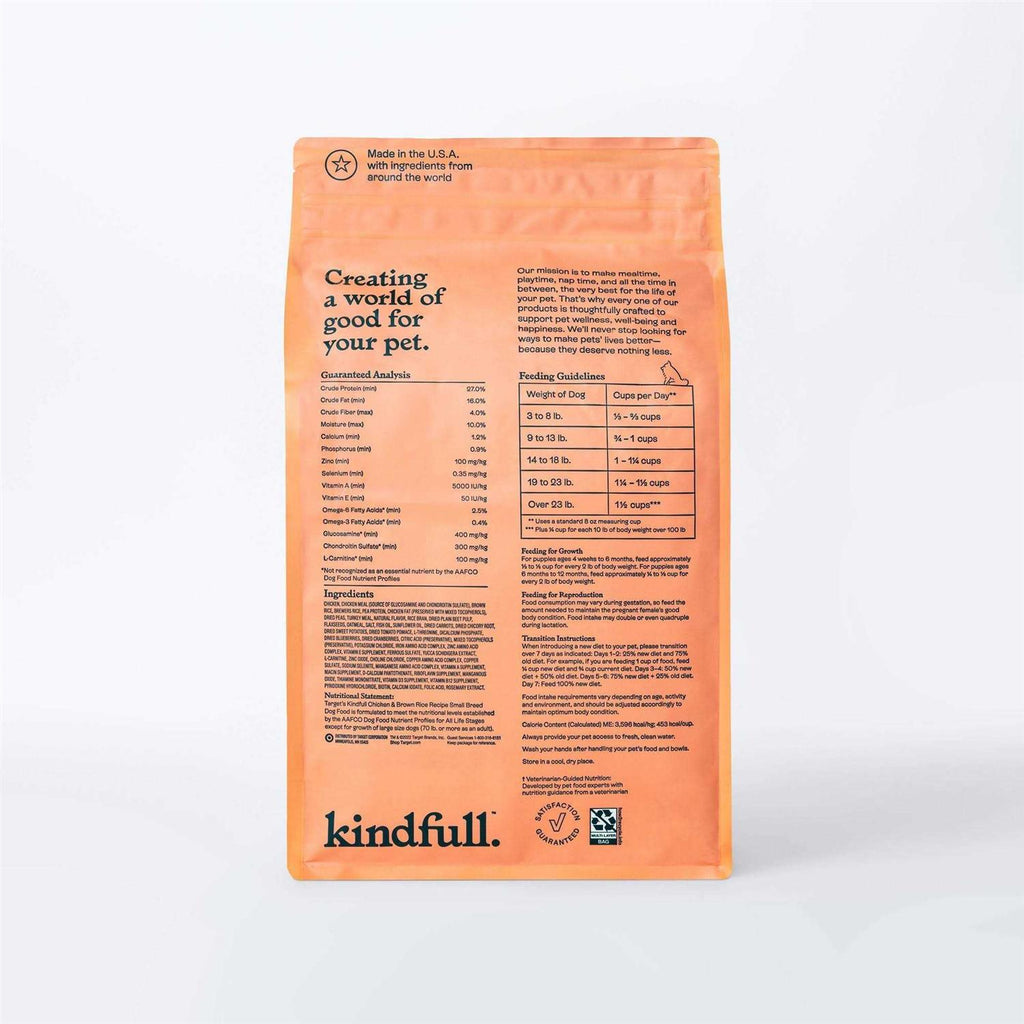 Chicken and Brown Rice Recipe Dry Dog Food D30485