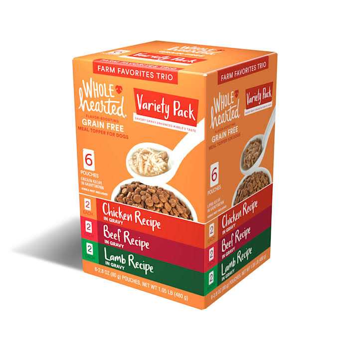 Grain Free Gravy Puree Topper Dog Meal Variety Pack T153928