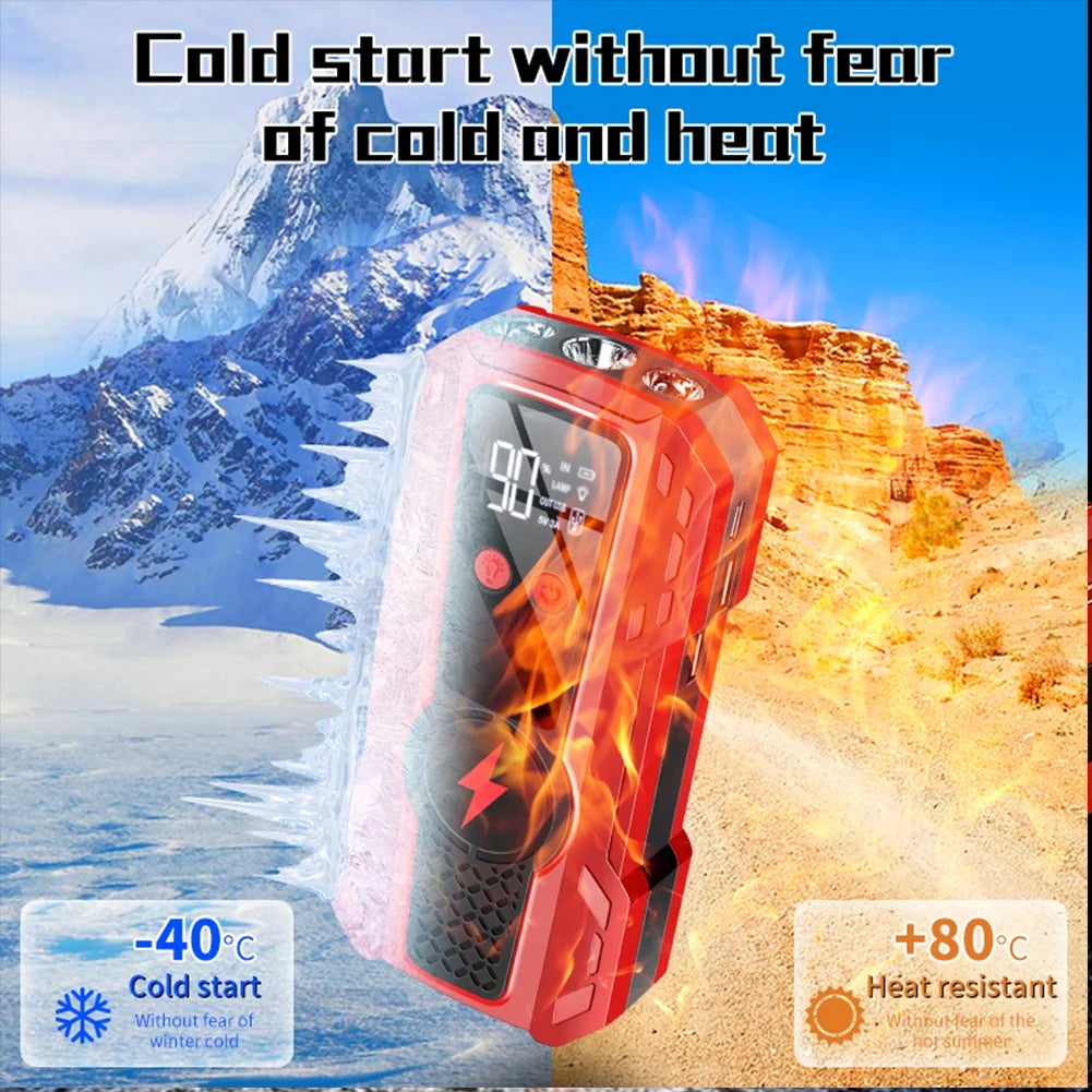 5000A Peak 12V Car Jump Starter with LCD Display V44526