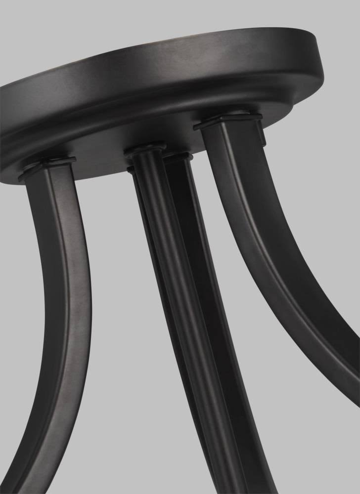 3 Light Semi Flush Mount D1476