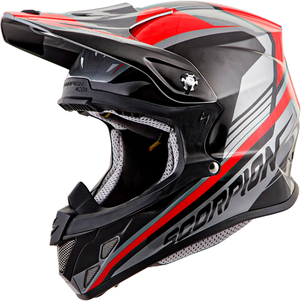 Silver/Red Helmet N33218