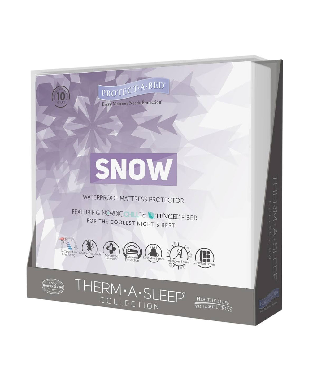 California King Snow Mattress Protector O5888