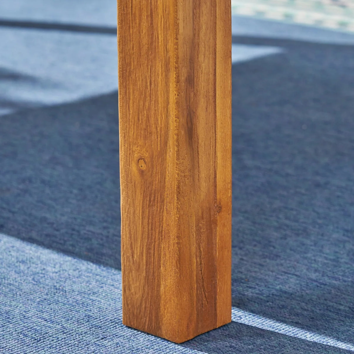 Acacia Wood Expandable Dining Table W370