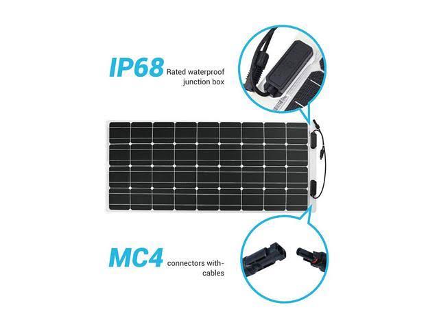 100 Watt 12 Volt Flexible Monocrystalline Solar Panel G83721