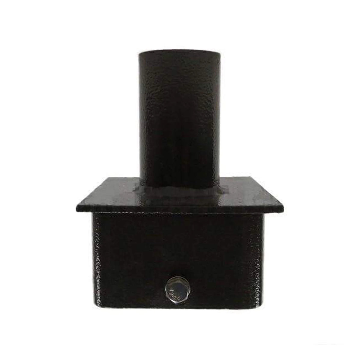 5inch Square Pole Light Top Single Tenon Adapter F989