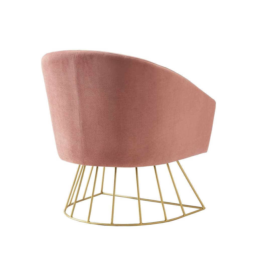 Velvet Accent Chair G4704