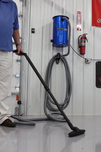 Wall Mounted Garage and Car Vacuum with 50 ft Hose E369778