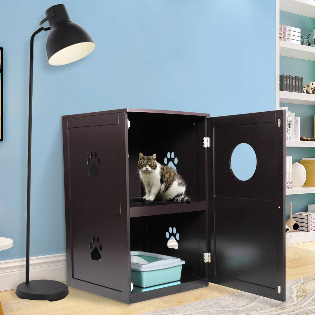 Stackable Double Cat Litter Box L6062