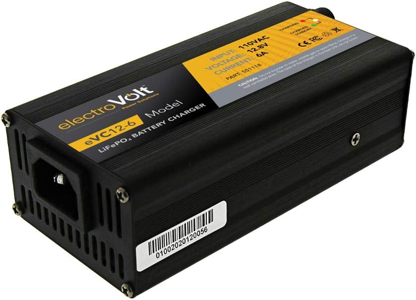12.8V Li-ion LiFePO4 Battery Charger with Alligator Clips L351