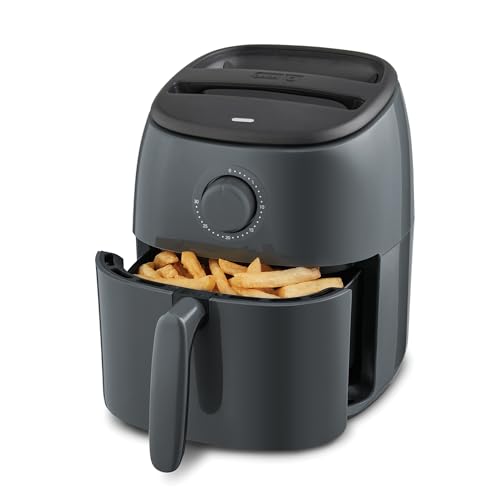 Compact Grey 2.6 Qt. Electric Air Fryer Oven E505