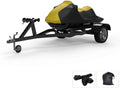 Yellow/Black All Weather Jet Ski Cover with Trailer Straps and Storage Bag Y1168
