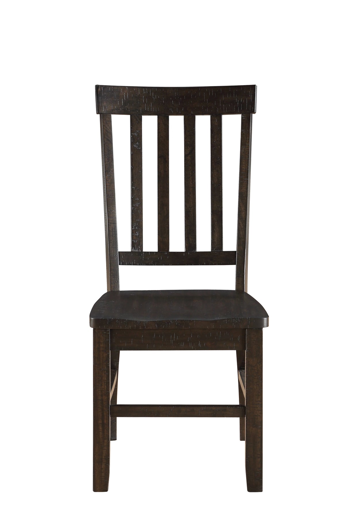 Rustic Walnut Side Chair Set of 2 F738919