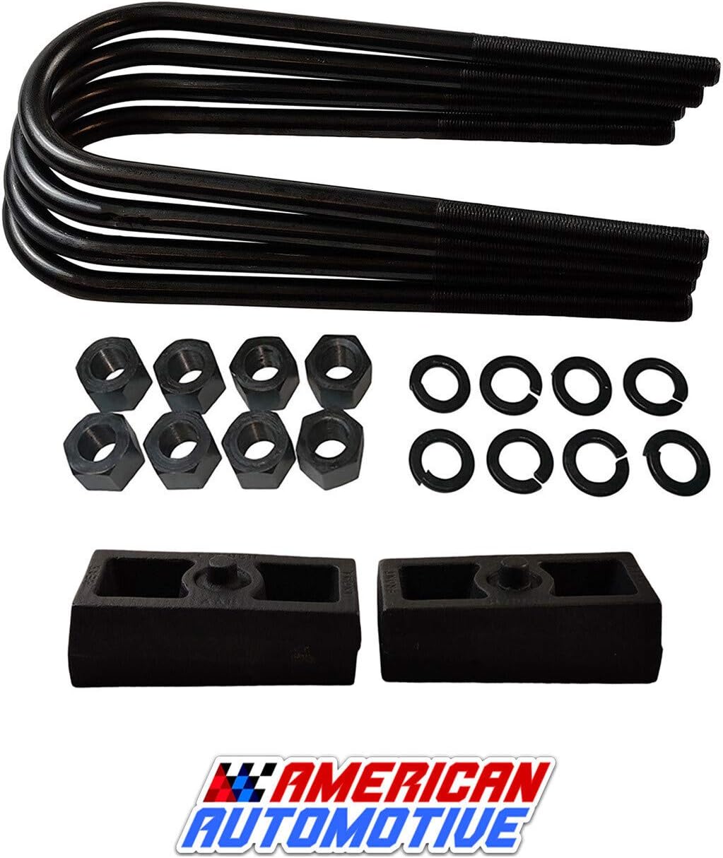 1.5 Rear Suspension Lift Cast Iron Blocks with Leaf Spring Axle U Bolts G3706