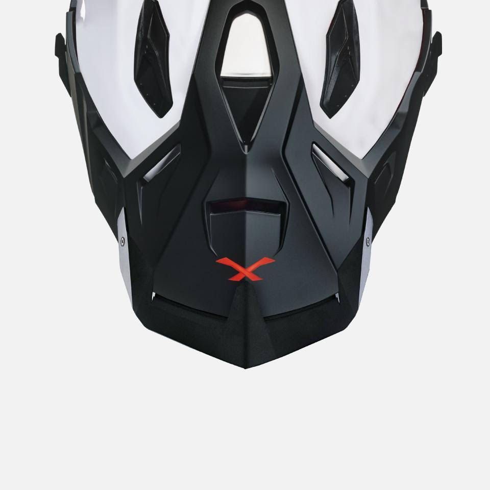 Black-Red-Blue Helmet Size 2XL C765