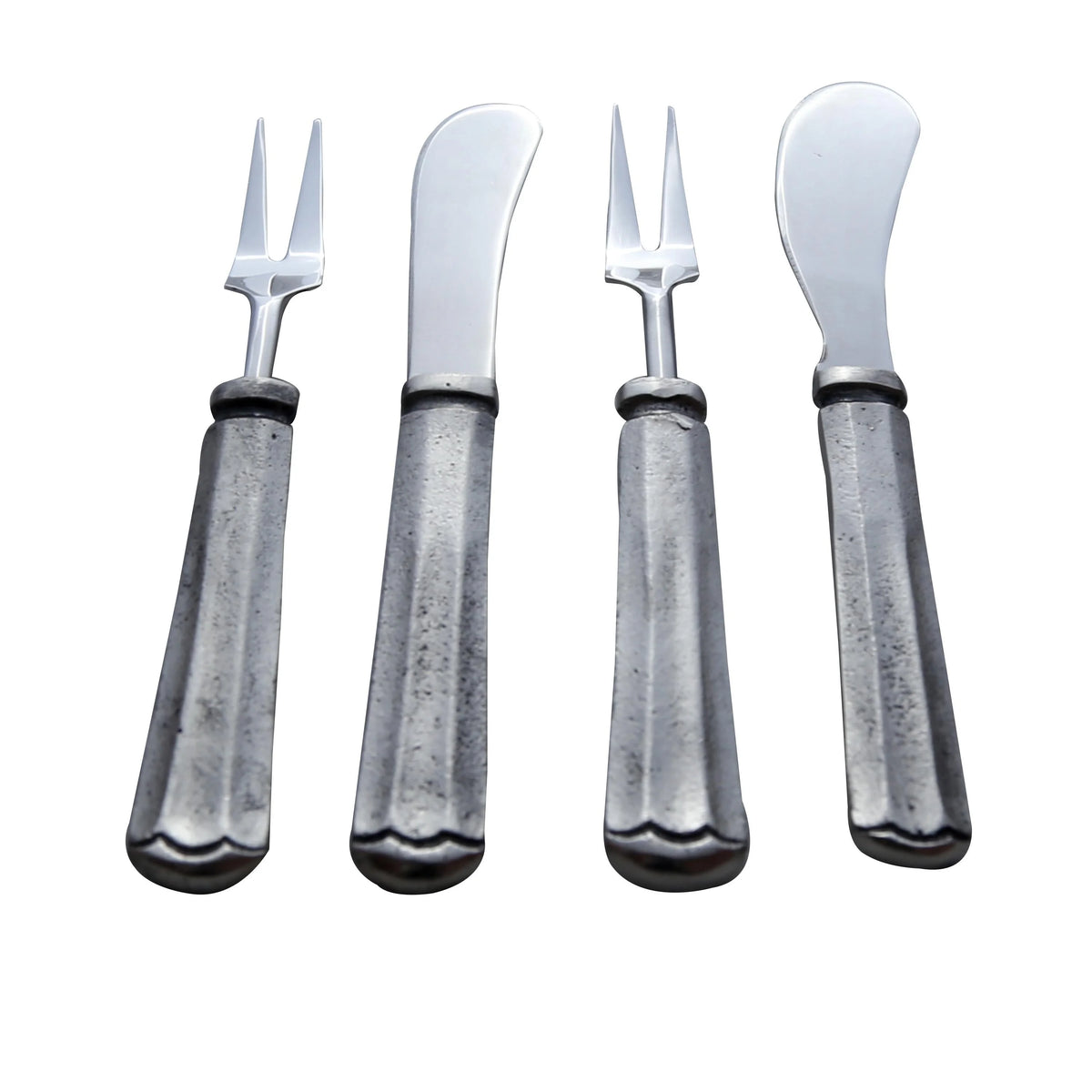 4-piece Silver Antique Party Accessories T96631