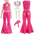 Pink Flare Pant Costume N768