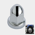 Chrome 33mm Lug Nut Covers, 60pcs with Removal Tool A503