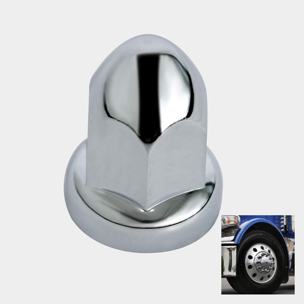 Chrome 33mm Lug Nut Covers, 60pcs with Removal Tool A503