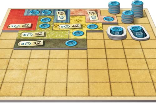 Two-Player Quilting Strategy Board Game I967275