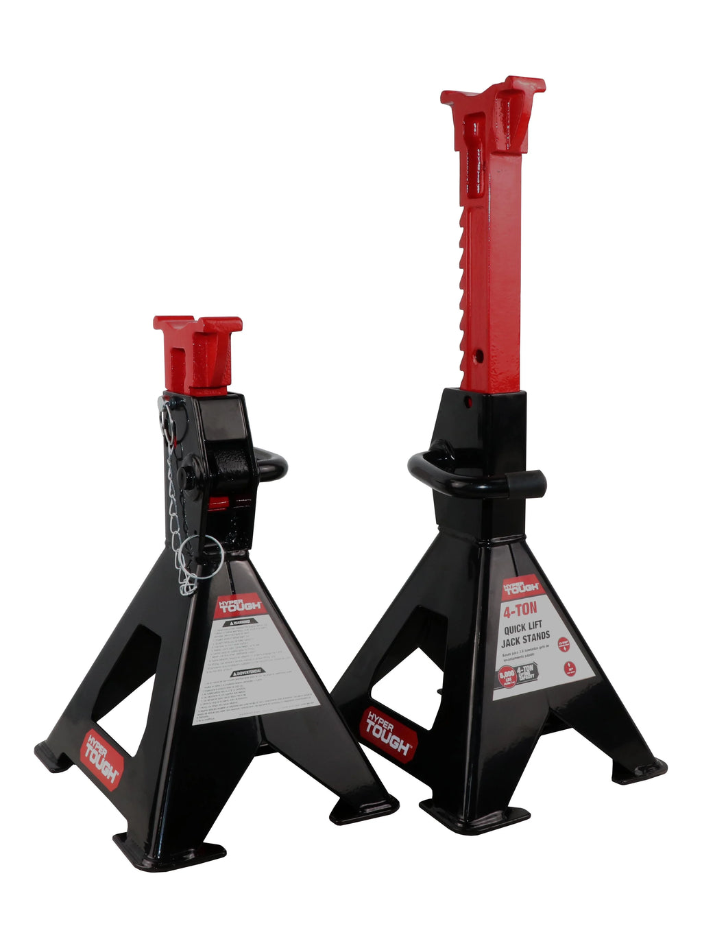 4Ton Capacity Steel Quick Lift Jack Stands T5056