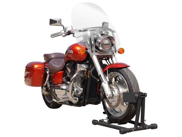 Adjustable Self-Locking Motorcycle Trailer Wheel Chock U901