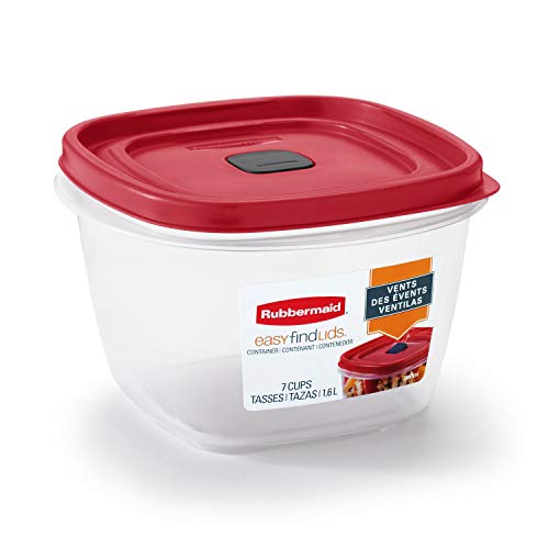 16-Piece Food Storage Containers with Lids (Red) Y41451
