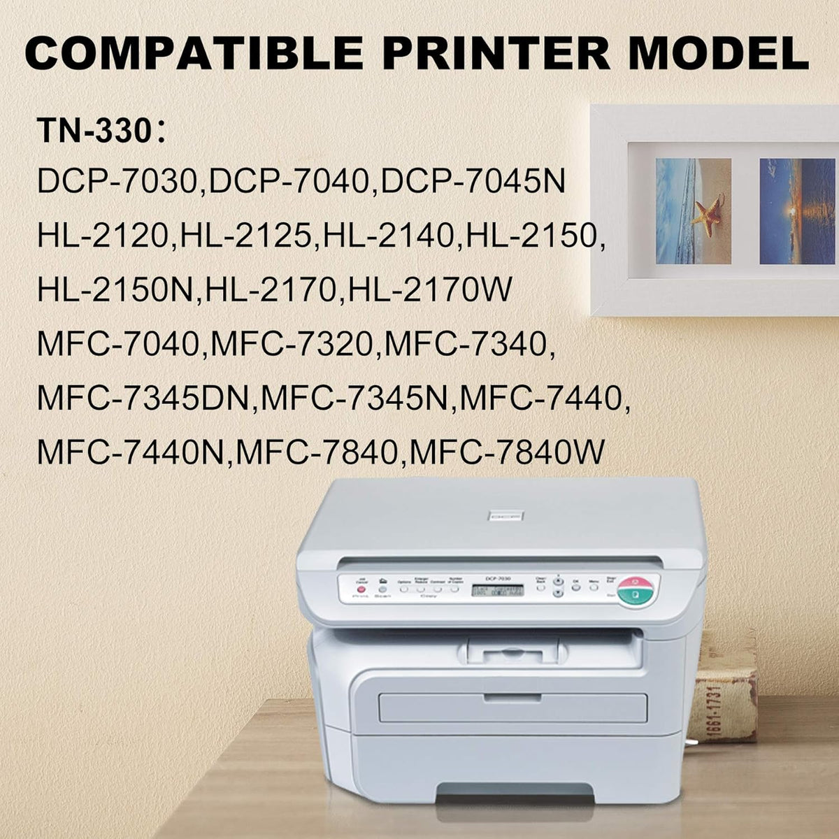 Black Compatible Toner Cartridge N8017