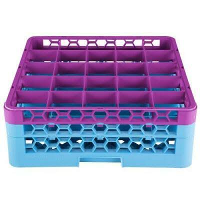 25 Compartment Glass Rack with 2 Extenders J236