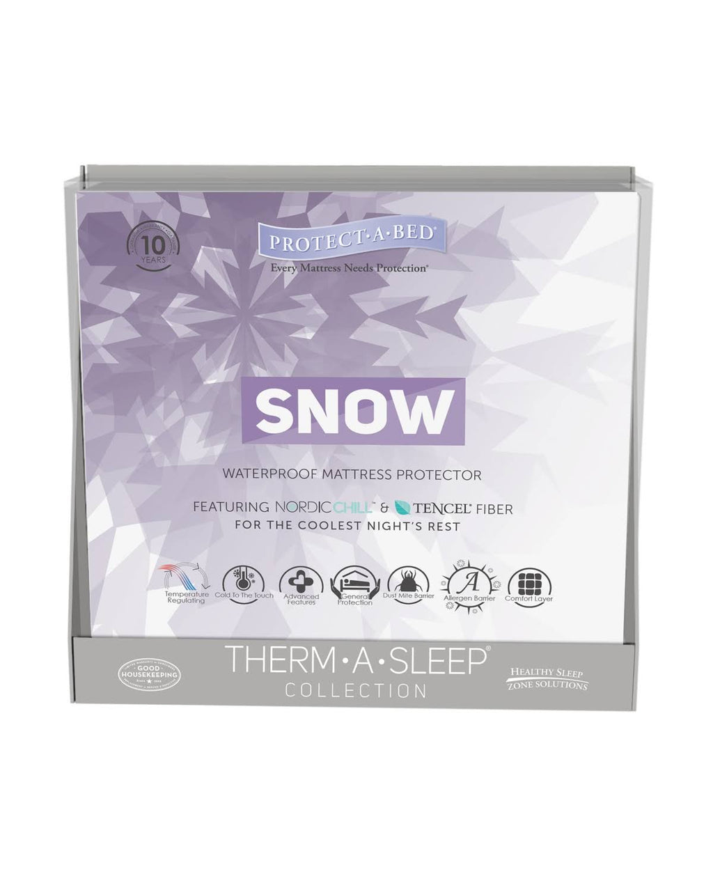 California King Snow Mattress Protector O5888